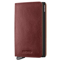Secrid Premium Basco Slimwallet - Cartera RFID 6.5 cm (color: whiskey)
