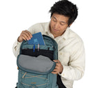 Osprey Quasar 26 - Rucksack 13" 48 cm (torrent blue heather) - Ansicht 7