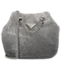 Guess Zalina - Beuteltasche 15 cm (plata)