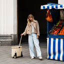 reisenthel carrycruiser - Einkaufstrolley 47.5 cm (leo vanilla) - Ansicht 7