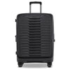 Stratic Novium ML - 4-Wheel Trolley with Front Pocket 66 cm expandable (black)