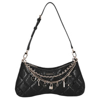 Guess Libby - Bolso de hombro 30 cm (negro)