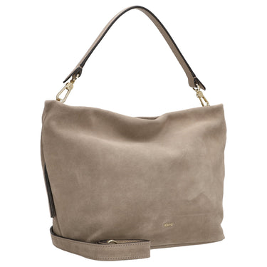 abro Ebony Suede - Beuteltasche 28 cm (siena) - Ansicht 5