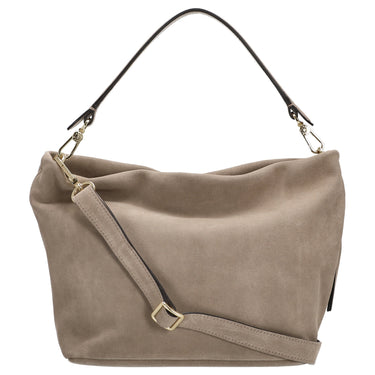 abro Ebony Suede - Beuteltasche 28 cm (siena) - Ansicht 4