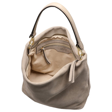 abro Ebony Suede - Beuteltasche 28 cm (siena) - Ansicht 6