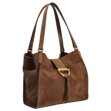 abro Temi Suede - Shopper 30 cm (wood) - Markenkoffer