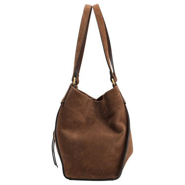 abro Temi Suede - Shopper 30 cm (wood) - Markenkoffer
