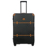 Brics Bellagio - 4 - Rollen - Trolley 76 cm erw. recycelt (black/tan) - Markenkoffer
