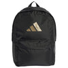 adidas Classic - Mochila 44 cm (negro/dorado mate)