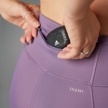 adidas Tights Ultimate Running - Laufhose Women (shavio, S) - Markenkoffer