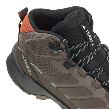 adidas Women Terrex Skychaser AX5 Mid Gore - Tex - Wanderschuhe (trace brown/earth strata/semi impact orange, 37 1/3) - Markenkoffer