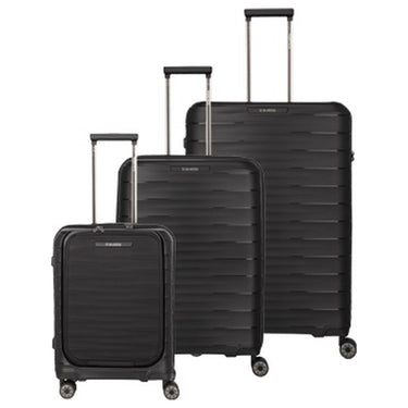Travelite Mooby - 4-Rollen-Trolley Set 3tlg. (schwarz) - Ansicht 2