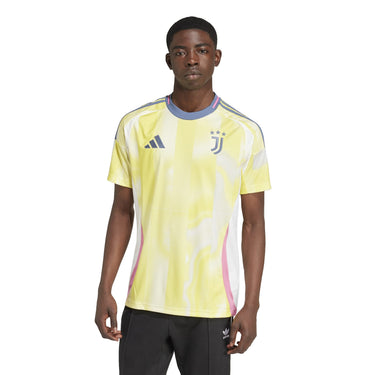 adidas Juventus Turin Fußball - Auswärtstrikot 24/25 Men (pure sulfur, XL) - Markenkoffer