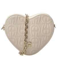 Aigner Fashion - Schultertasche 19 cm (macadamia white)