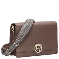 Aigner Livia - Umhängetasche + Tuch 24 cm M (mushroom brown) - Ansicht 5