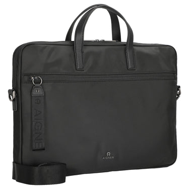 Aigner Nico - Laptoptasche S 16" 40 cm (black) - Markenkoffer