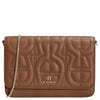 Aigner Wallet On Chain - Cartera 6cc 19 cm (color: demi brown)