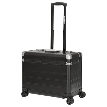 Alumaxx Pandora 42 - 4 - Rollen - Businesstrolley 47 cm (schwarz matt) - Markenkoffer