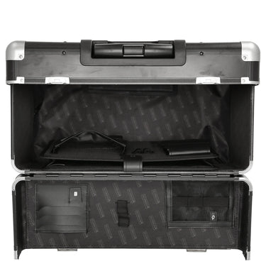 Alumaxx Pandora 42 - 4 - Rollen - Businesstrolley 47 cm (schwarz matt) - Markenkoffer