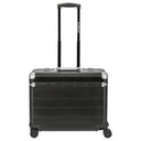 Alumaxx Pandora 42 - 4 - Rollen - Businesstrolley 47 cm (schwarz matt) - Markenkoffer