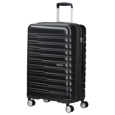 American Tourister Flashline - 4 - Rollen - Trolley 67 cm erw. (schwarz) - Markenkoffer