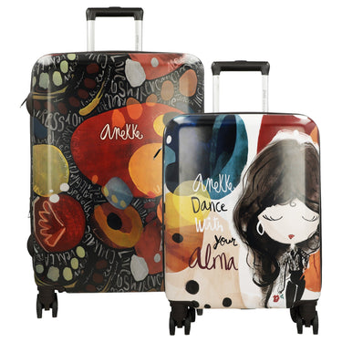 Anekke Alma - 4 - Rollen - Trolley - Set 2 tlg. (multicolor) - Markenkoffer