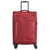 D&N Travel Line 9804 - 4-Wheel Trolley M 68 cm expandable (dark red)