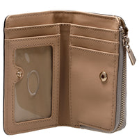 Guess Laurel II SLG Zip Around - Cartera para tarjetas 4cc 12 cm (coal logo)