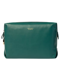Delsey Paris Le Cuir Lisse - Kulturbeutel 25 cm (grün)