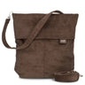 zwei Mademoiselle M12 - Schultertasche 32 cm (cord-wood)