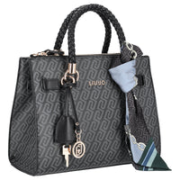 Liu Jo Manh S Satchel Monogramm - Umhängetasche 27 cm (nero) - Ansicht 5