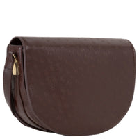 Valentino Bags Rossy Re - Umhängetasche Straußenoptik 21.5 cm (caffe)