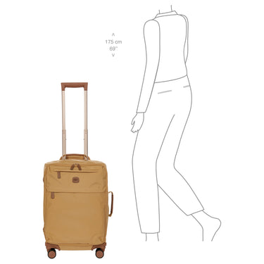 Brics X-Travel - 4-Rollen-Kabinentrolley S 55 cm (honey) - Ansicht 7