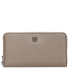 HUGO Chris 2.0 Zip Around - Cartera 12 tarjeteros 19 cm (light beige)