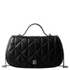 Calvin Klein Quilted Emblem - Bolso bandolera 26 cm (negro)