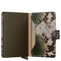 Secrid Miniwallet Serpent - Geldbörse 6cc 10.2 cm RFID (green) - Ansicht 3