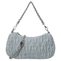 Seidenfelt Floro - Bolso bandolera 25,5 cm (azul sal marina)