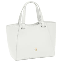 Aigner Pura S - Bolso de asa 26 cm (blanco algodón)