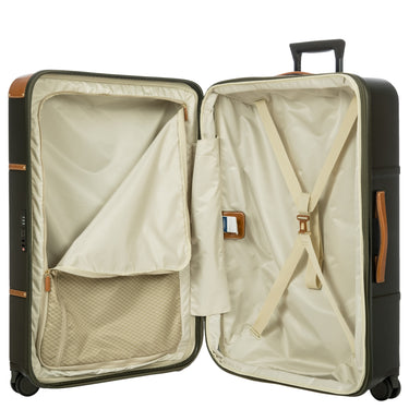 Brics Bellagio - 4 - Rollen - Trolley 76 cm erw. recycelt (olive) - Markenkoffer