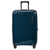 Samsonite Selection Nuon - 4-Rollen-Trolley 69 cm erw. (metallic dark blue)
