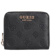 Guess Ella Logo SLG Small Zip - Cartera 4cc 11 cm (black logo)