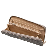 Guess Libby SLG Large - Cartera 12 tarjetas 21 cm (taupe oscuro)