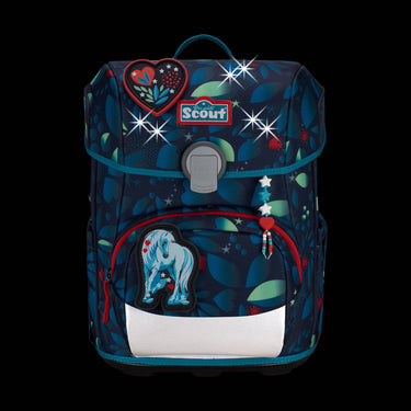 Scout Neo Exklusiv LED - Schulranzen Set 4tlg. (White Unicorn) - Ansicht 7