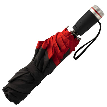 BOSS Gear - Taschenschirm Regenschirm 105 cm (rot) - Markenkoffer