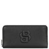 BOSS Women Anett Ziparound - Cartera 19 cm (color: negro)