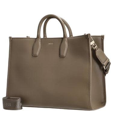 BOSS Women Sandy MED Tote - Shopper 36 cm (open brown) - Markenkoffer