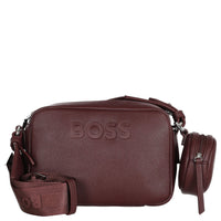 BOSS Women's Addison - Umhängetasche 19 cm (dark red) - Markenkoffer
