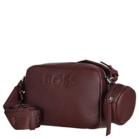 BOSS Women's Addison - Umhängetasche 19 cm (dark red) - Markenkoffer