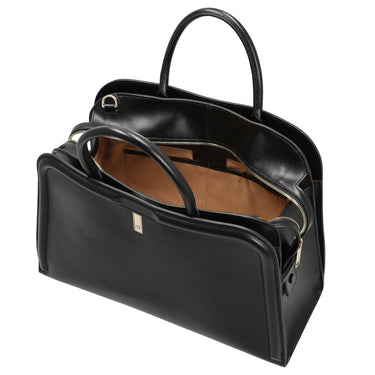 BOSS Women's Ariell - Business - Henkeltasche 40 cm (schwarz) - Markenkoffer
