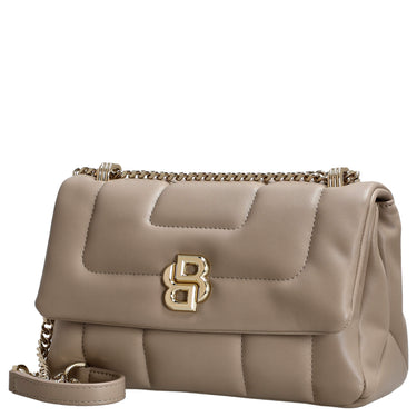 BOSS Women's B Icon - Schultertasche M 24.5 cm (light beige) - Markenkoffer